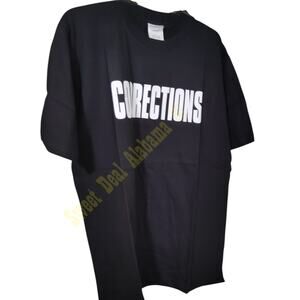 Pudala Black Tactical Shirt – "Corrections" – Short Sleeve, Size Large